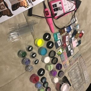 Acrylic Powder/ acrylic nails bundle.